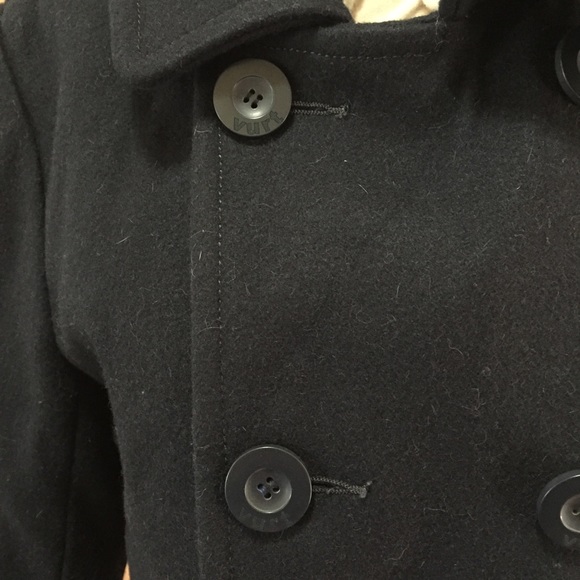 Vurt Quilt lined Wool blend Peacoat double breast - Picture 3 of 8